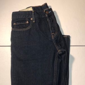 Dark denim hollister blue jeans